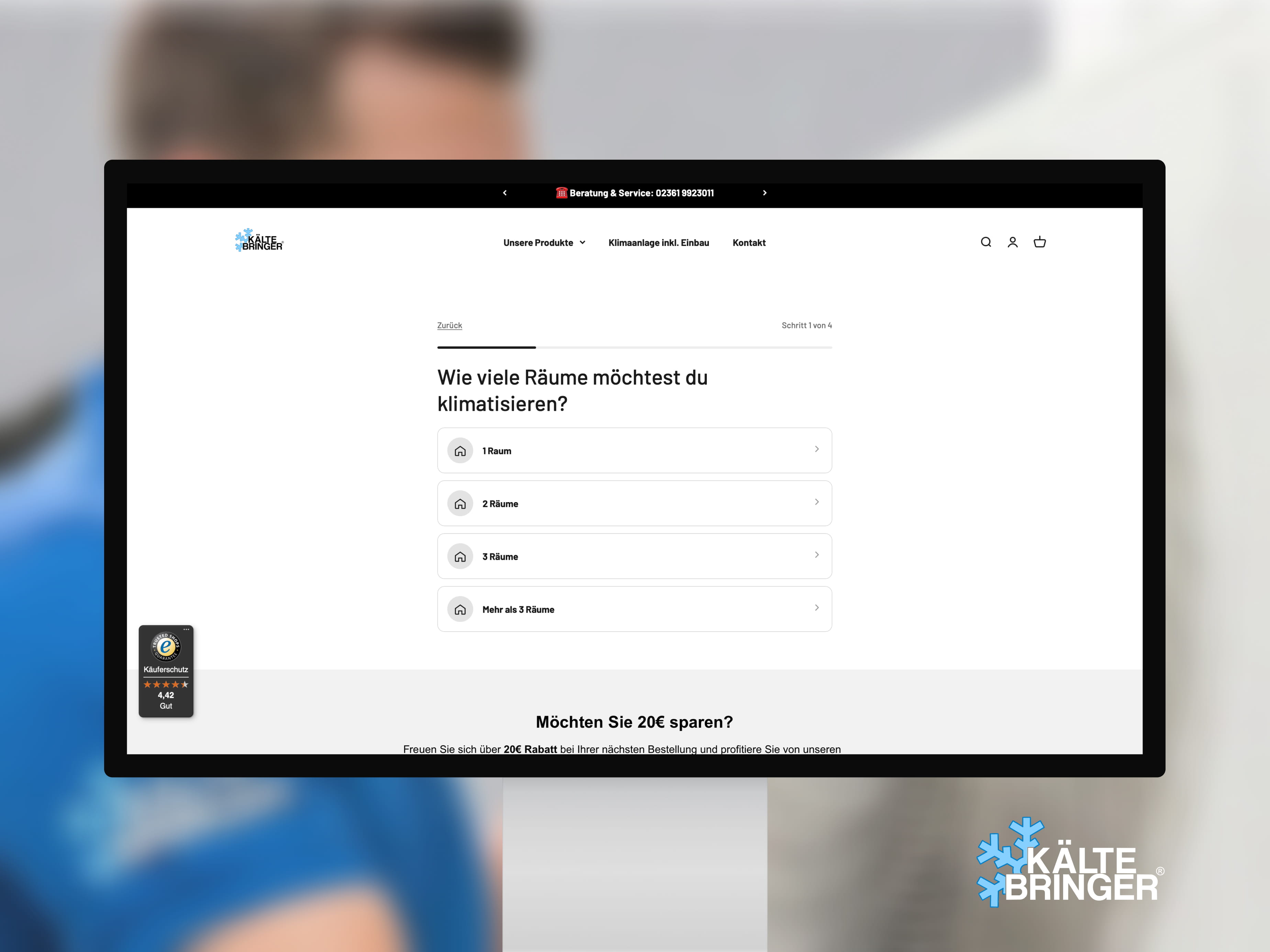 Mehrstufiger Produktfinder im Shopify-Store